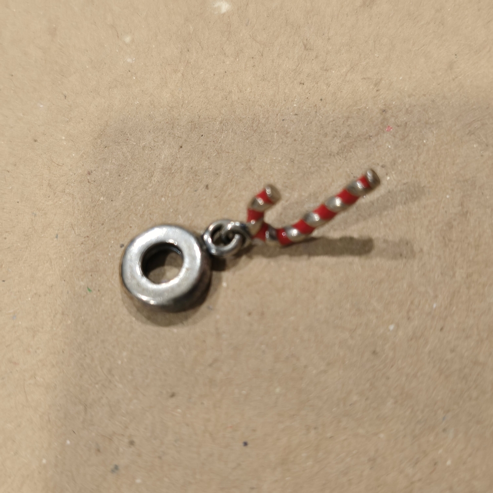 Candy Cane Pandora Charm